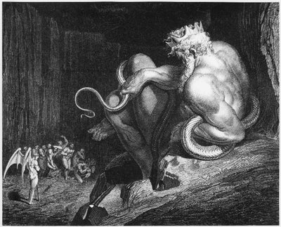 Minos, King of Crete, illustration from 